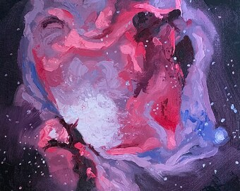 Orion Nebula - Oil Painting