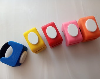 Anillo Flex Clicker™ (paquete de 2): Clicker de entrenamiento para perros con manos libres
