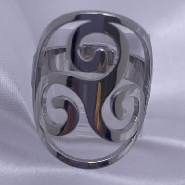 Bague symbole Celtique Le Triskel