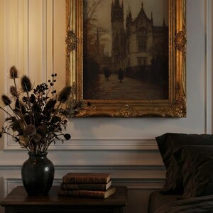 Gothische Kathedrale Art Print: Dark Academia Vintage Architektur (Digitaler Download) Bild 11