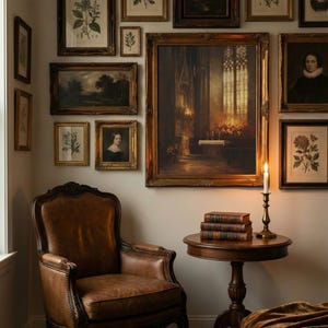 Gothic Cathedral Art Print: Dark Academia Religious Decor (Digital Download) image 18