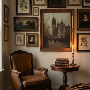 Gothische Kathedrale Art Print: Dark Academia Vintage Architektur (Digitaler Download) Bild 18