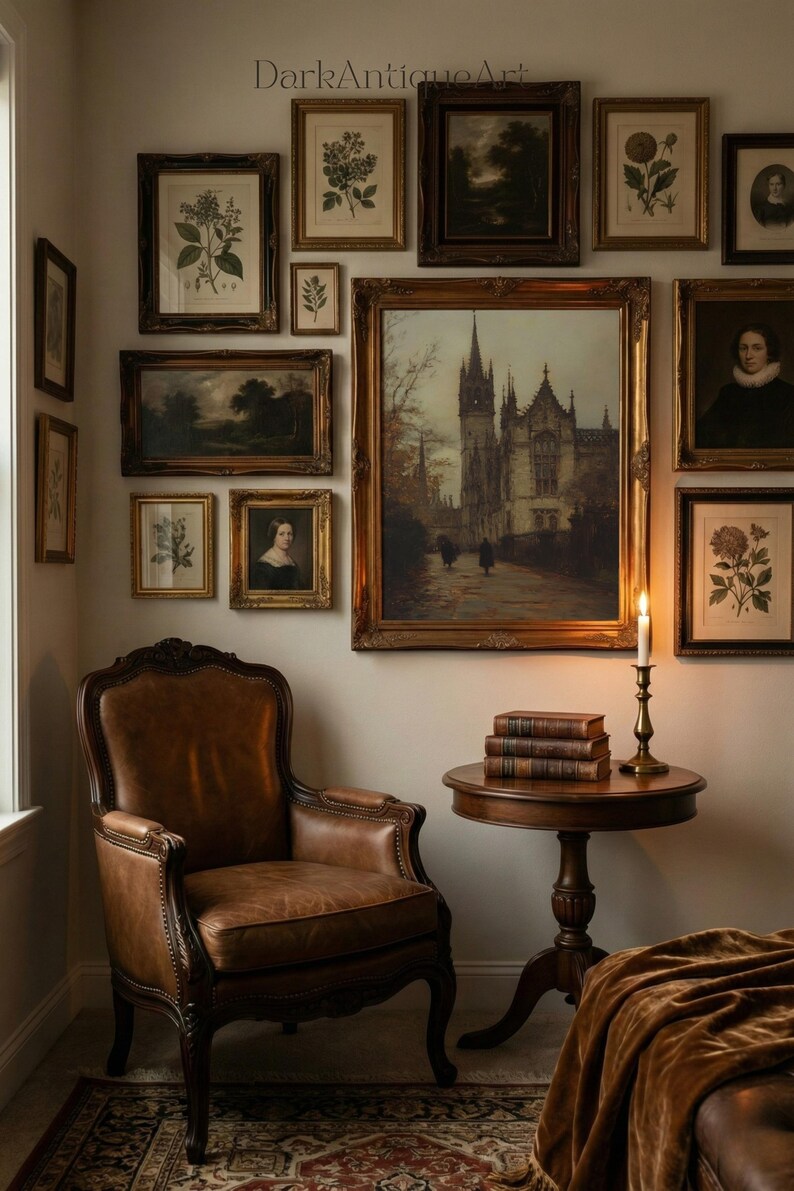 Gothische Kathedrale Art Print: Dark Academia Vintage Architektur (Digitaler Download) Bild 18