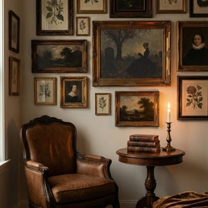 Dark Academia Art Print: Gothic Book Lover Decor (Digital Print) image 11