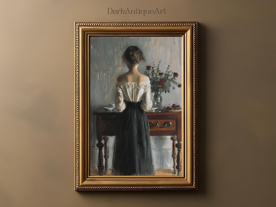 Vintage Victorian Digital Art Vintage Woman