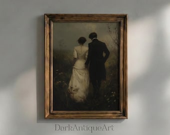 Dark Academia Lovers Kunstdruck: Gothic Home Decor (Digitaler Download)