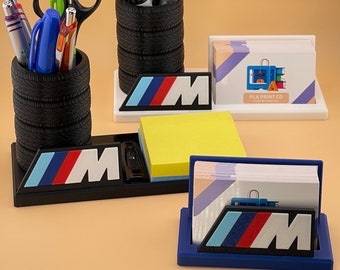 BMW M Performance Business Card Holder, BMW M Pen & Card Holder, M Performance Pen Holder and Storage Tray, BMW Gifts, Bmw Accessories, E30