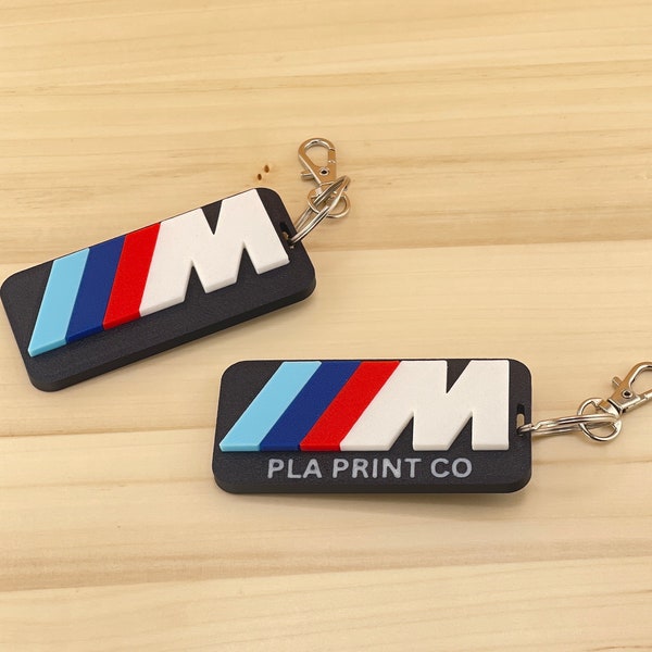 Personalized BMW M Keychain - Custom Name or Initials Car Key Holder, Gift for BMW Enthusiasts, Auto Accessory, Keyring, Automotive Gift