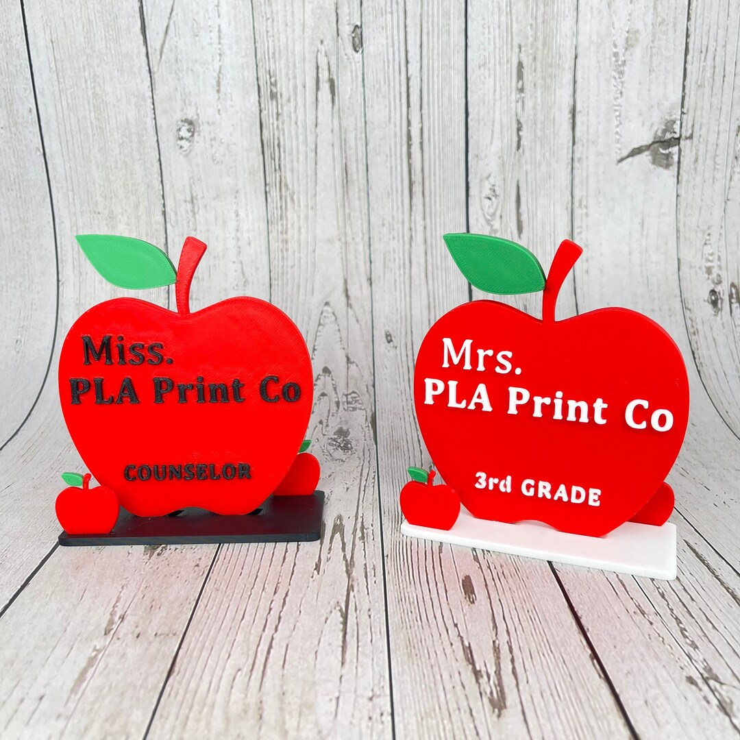 Personalized Teacher Desk Name Plate Plaque School Teacher Etsy