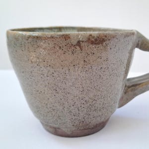 Rustic Earth Tone Ceramic Mug – Beautifully Handcrafted Stoneware for Artisan Style
