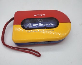 SONY my first sony CFM-2500 カセットプレーヤー Vintage Sony CFM