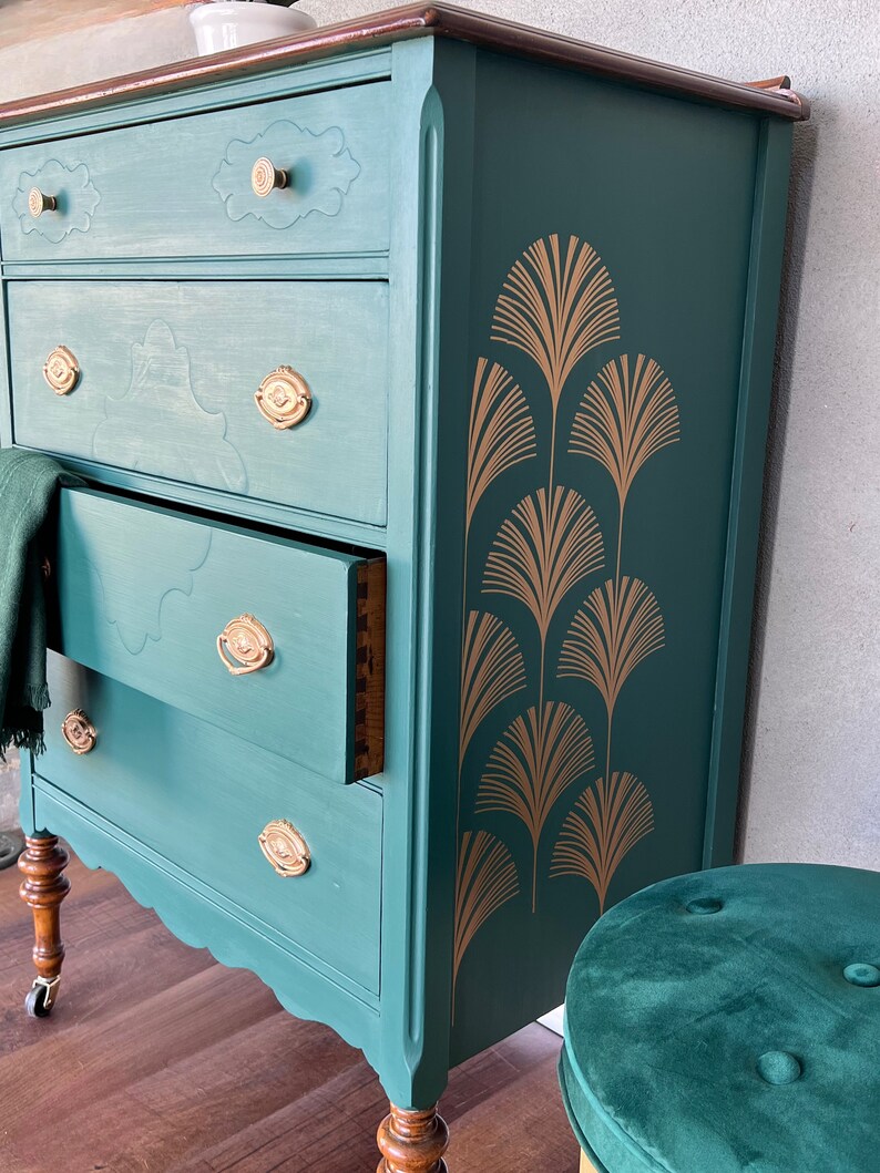 Antique Jacobean Chest of Drawers Contact Me Before Purchase Etsy