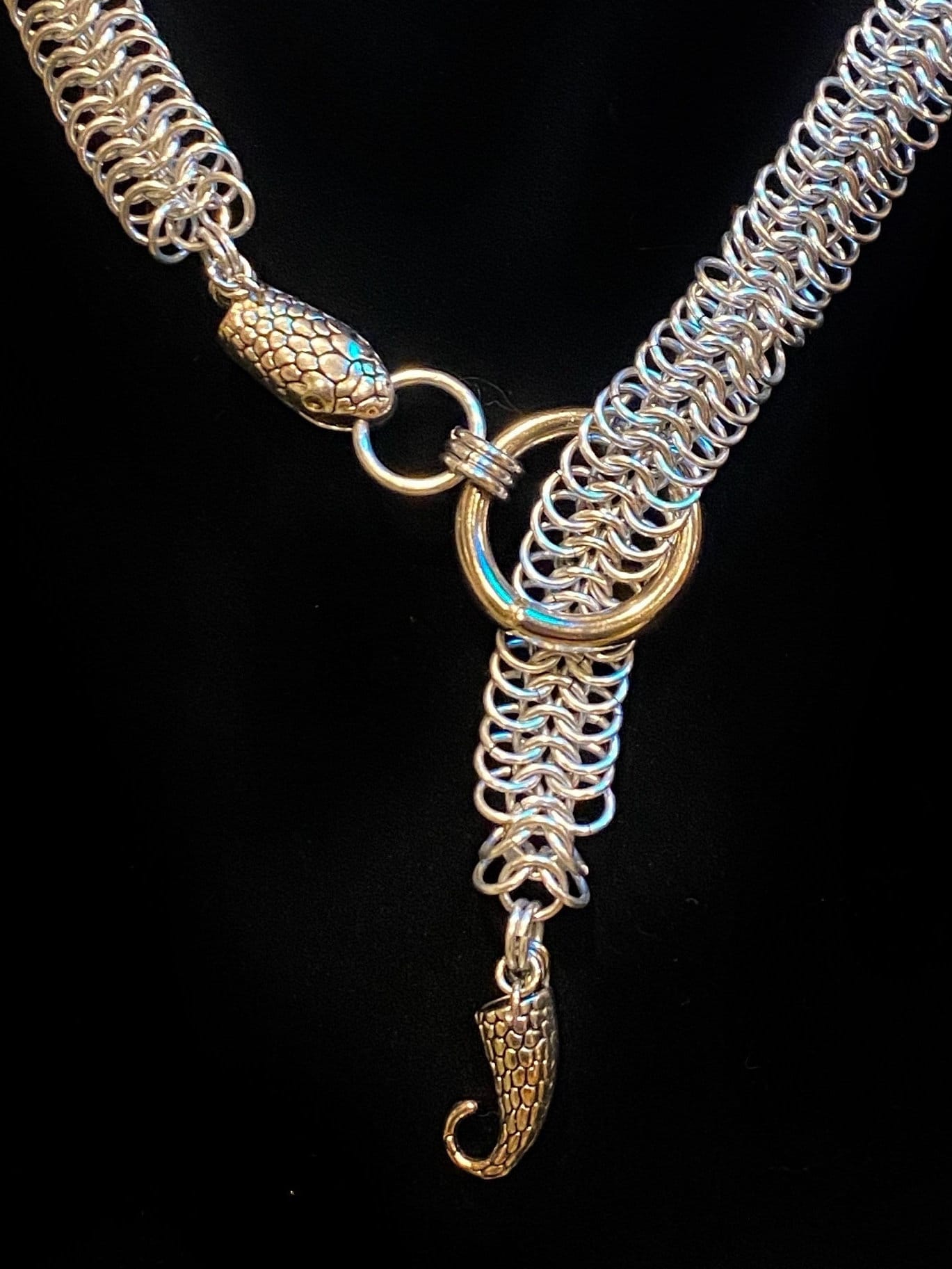 Chainmail Snake Tutorial Chainmail Scale Snakes