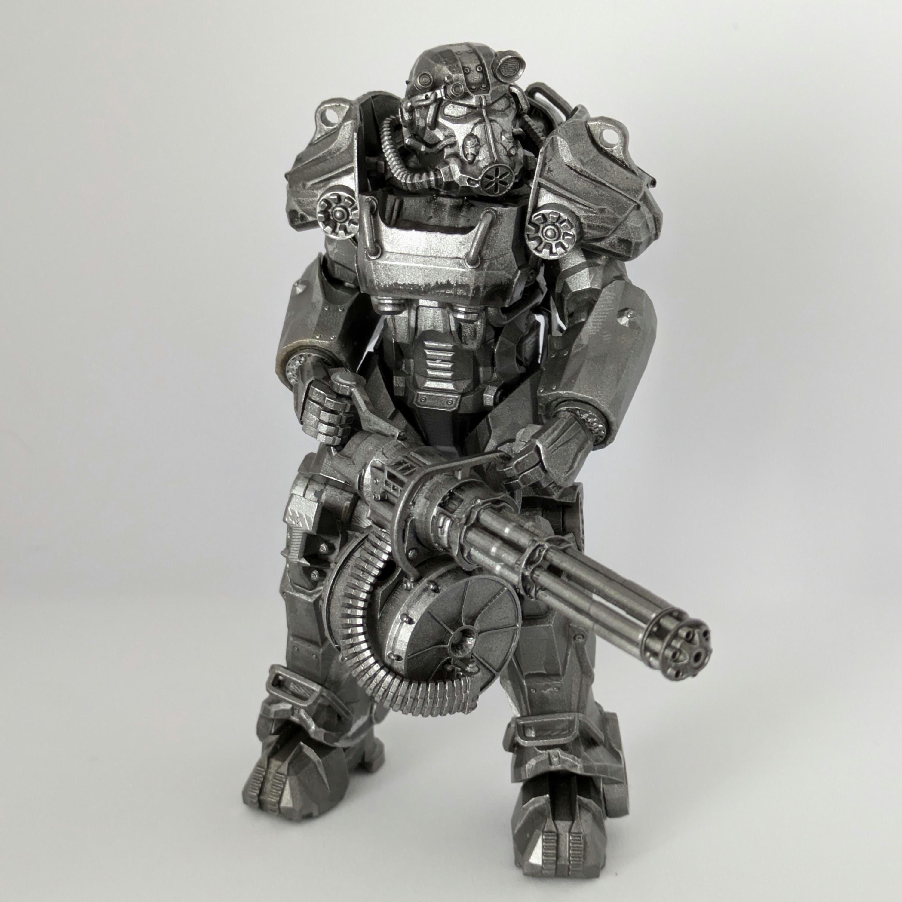 Power Armor T60 Fallout Action Figure - Etsy Polska