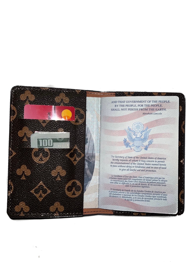 Luxury Passport Cover Etsy