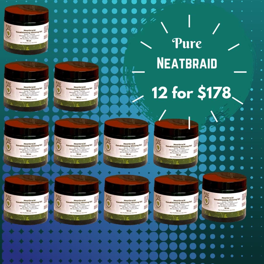 16oz Neatbraid Conditioning Braiding Gel - Etsy