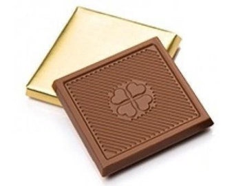 Chocolate 4*4 cm, whole milk chocolate, milk chocolate, little chocolate,