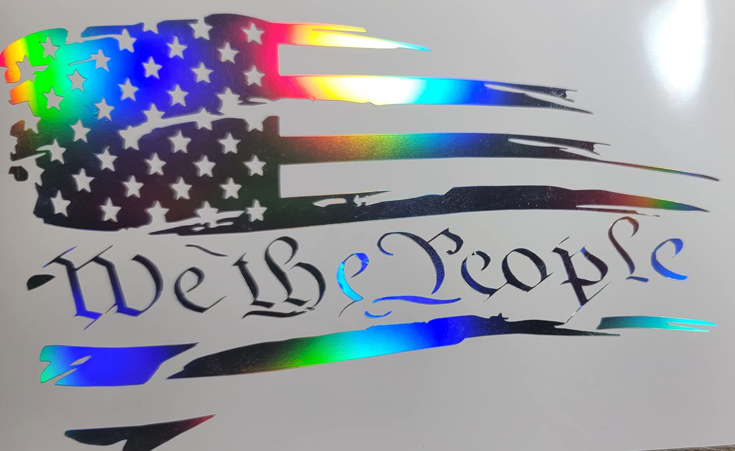 We the People Decal | American Flag | 2nd Amendment | Vinyl Decal ...