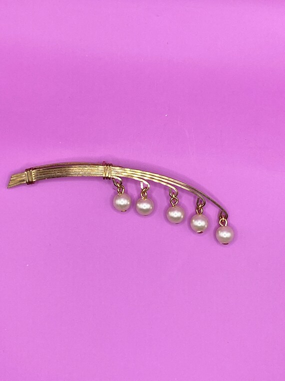 Pearl Branch Brooch - image 4