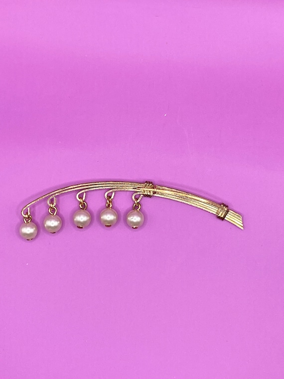 Pearl Branch Brooch - image 1