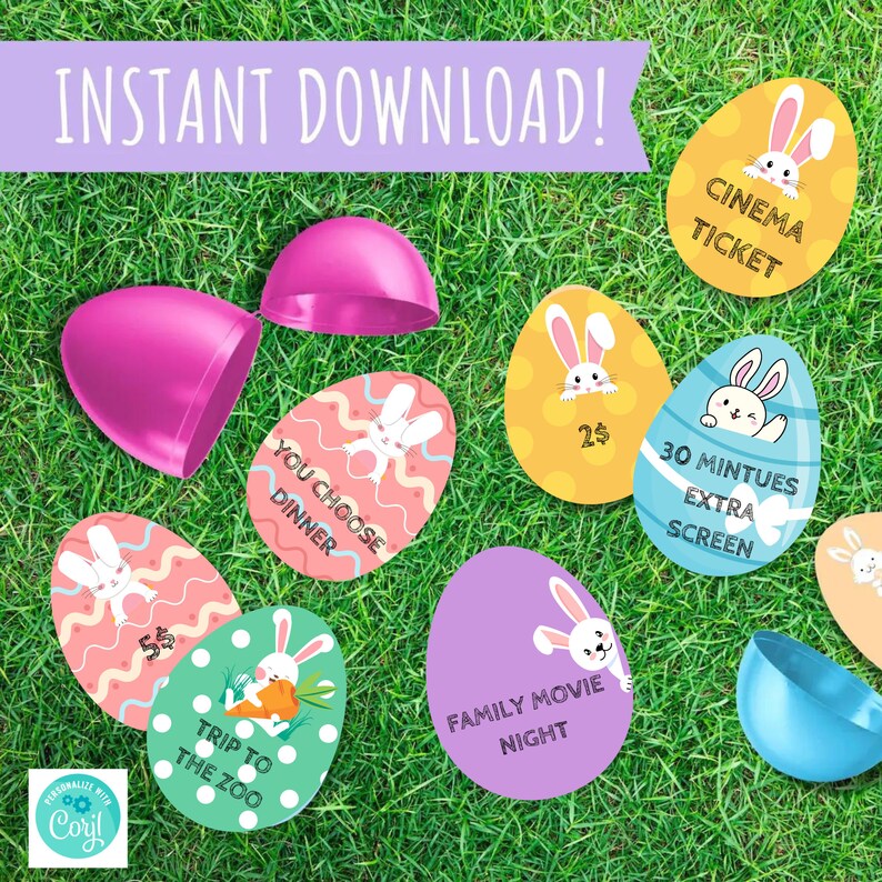 28PCS Easter Eggs With Brain Teaser Puzzles Toys Inside