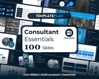 2025 Consulting Essentials: Core slides for strategy consultants, executives and managers | PowerPoint Template | McKinsey | BCG | Bain