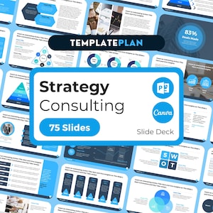 Strategy Consulting PowerPoint Presentation Business Template, Professional Slides 2023 Presentation EDITABLE PPT Plan Business Analysis