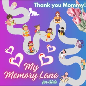 Mother's Day - Thank You Mommy, My Memory Lane for Girls!