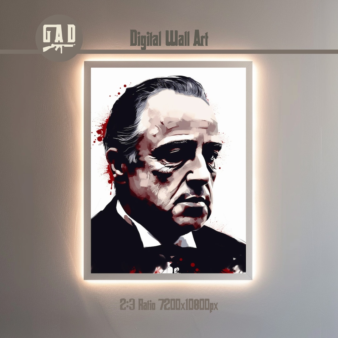 GODFATHER Street Sign - Mobster Themed Wall Plaque, Outdoor Durable, 4" X 18" Novelty Decoration