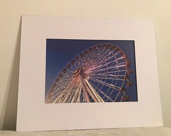 Summer night Ferris Wheel 8x10