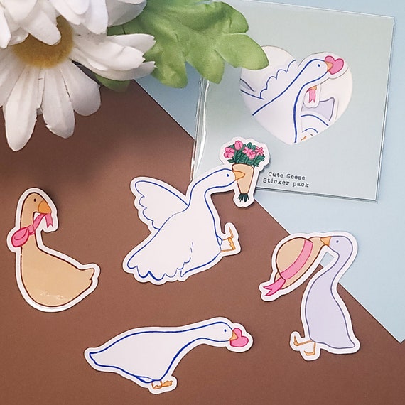 Cute Geese Sticker Pack