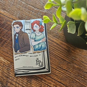 Bridgerton- Colin & Penelope His/Her Magnetic Bookmark Set