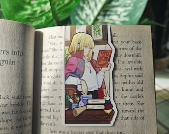 The Wizard Howl Reading - Magnetic Bookmark