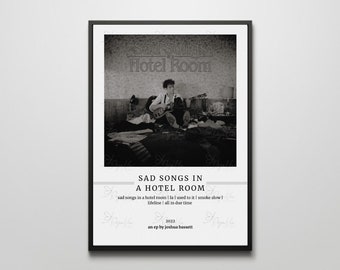 Joshua Basset Sad Songs In A Hotel Room EP Poster
