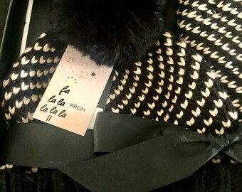 Nine West Bundle - Matching Hat, Shoes & Bag Nine West NEW in Original Box, Beanie Hat and Cozy Scarf Set  main image 2