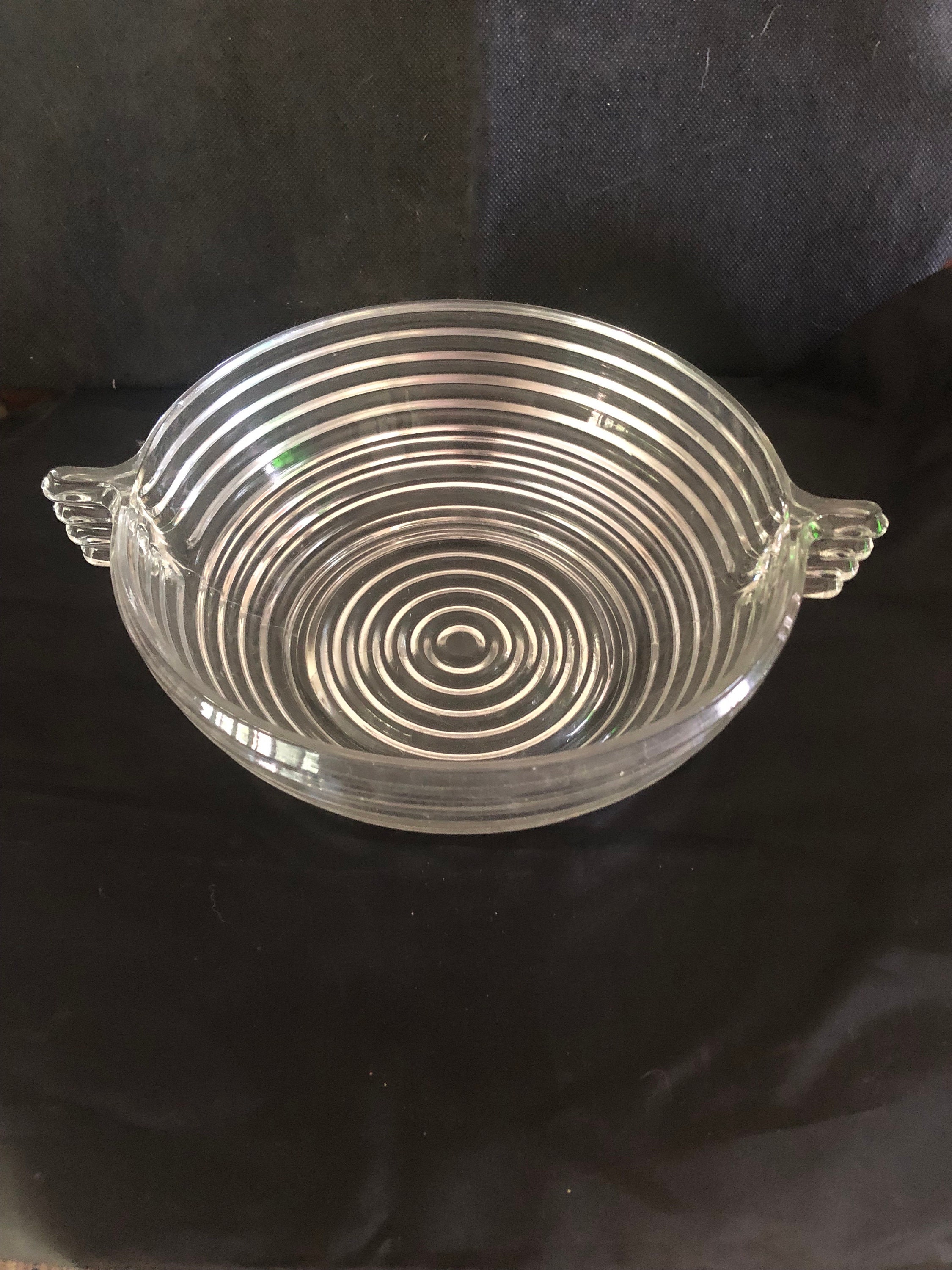 1930’s Anchor Hoching Manhattan Pattern: Clear Depression Glass ...