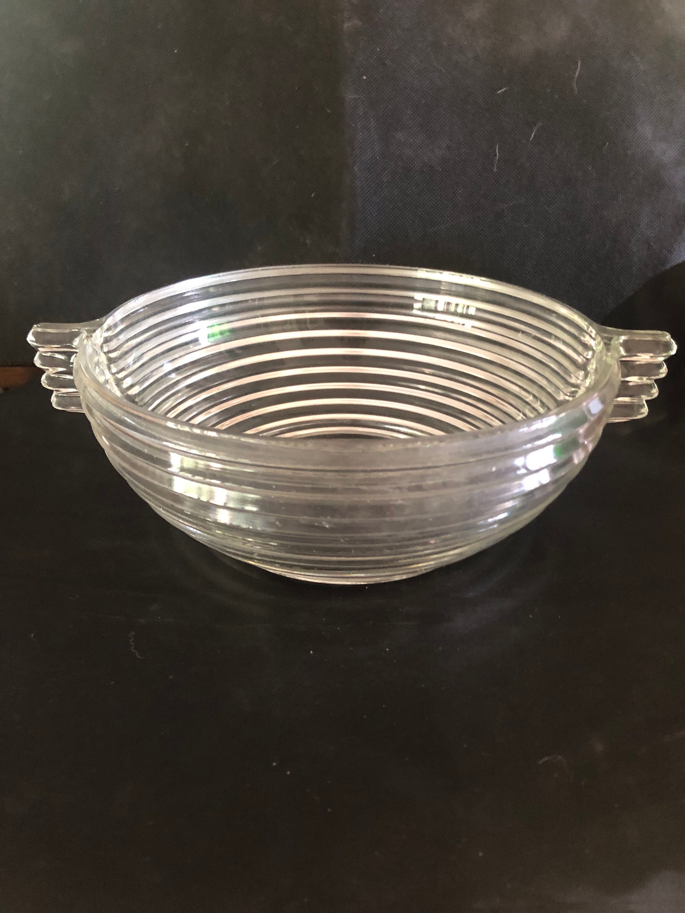 1930’s Anchor Hoching Manhattan Pattern: Clear Depression Glass ...