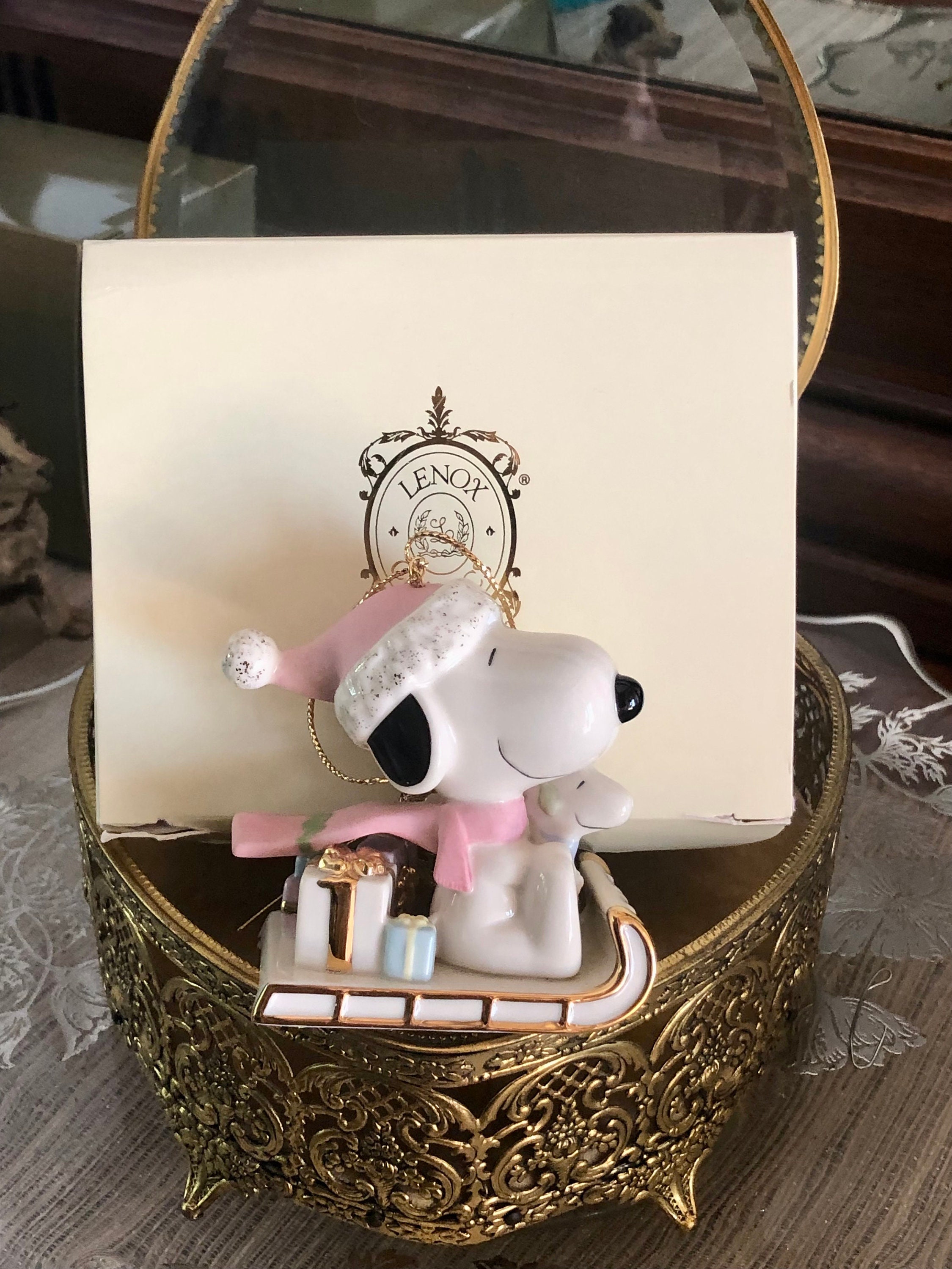 2020 Lenox Peanuts Snoopy s Letter To 182321198 Santa | eBay