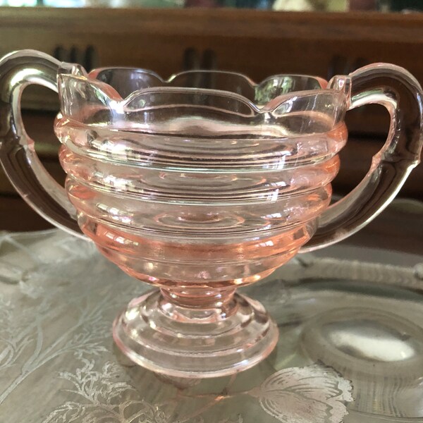Pink Depression Glass - Etsy