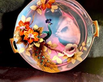 ○Deco Lady・パフボックス○1921年・米国輸出○直径10cm