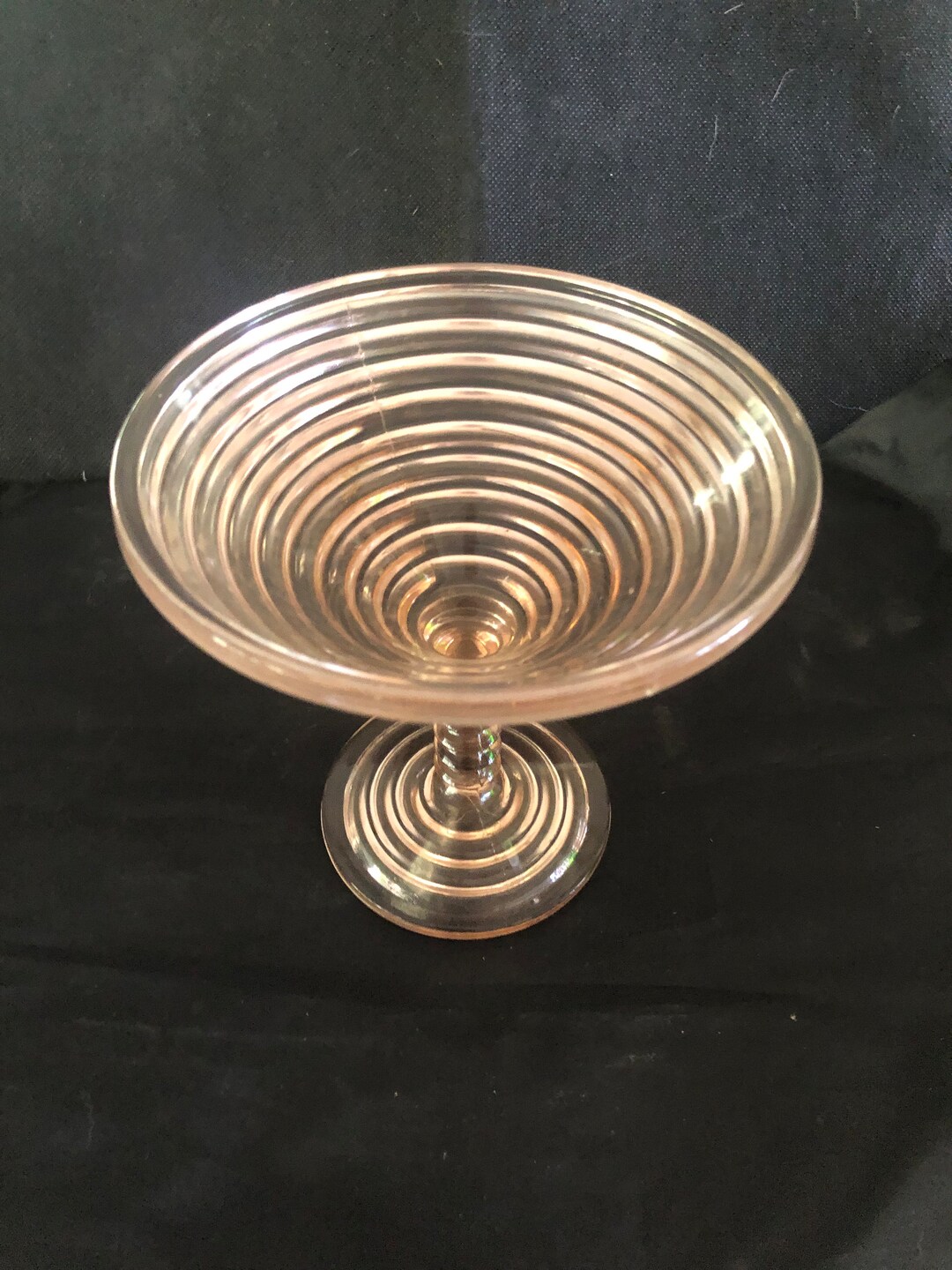 Anchor Hoching Manhattan Pattern, 1920’s Horizontal Ribbed Pink ...