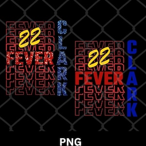 Caitlin Clark 22 Fever PNG glitter plain blue red Basketball Fan Gift, Women&#39;s Basketball Player, 22 Clark Shirt, Basketball Jersey, Gameday