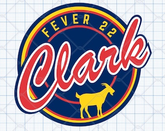 Caitlin Clark Fever 22 GOAT Design, Women's Basketball Fan SVG PNG (Digital Download)