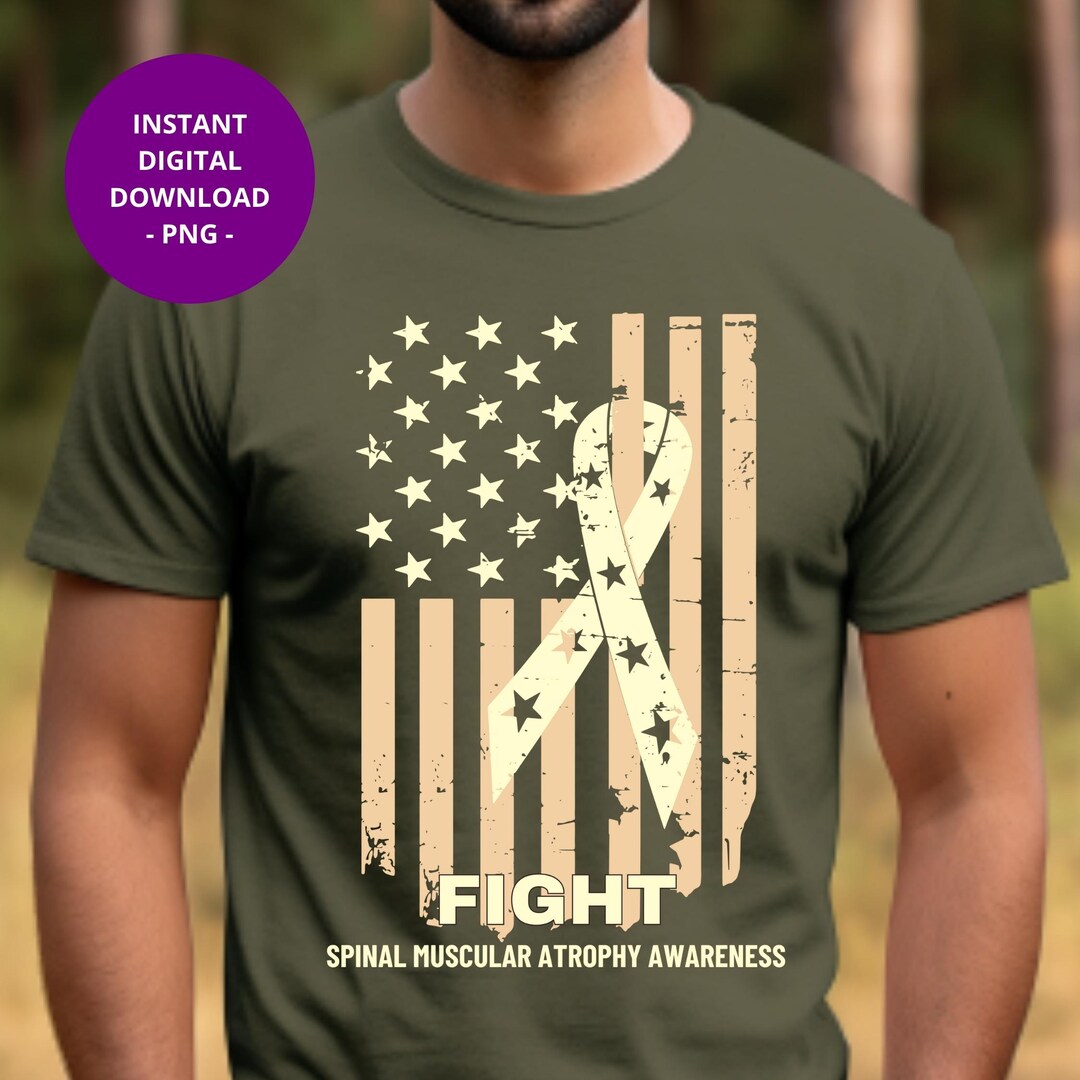 Spinal Muscular Atrophy Awareness Png American Flag, SMA Awareness ...