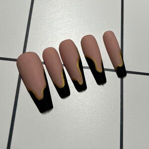 Coffin Classy Nails