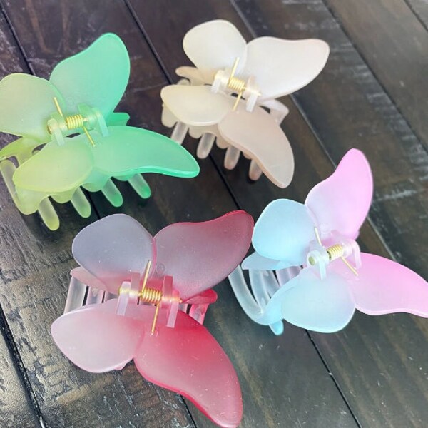 Butterfly Hair Clip - Etsy