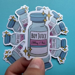Boy Juice HRT FTM Sticker