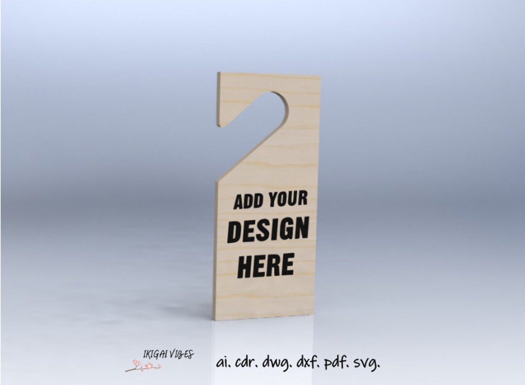 Door Hangers SVG Door Hanger Templates Svg Door Tag SVG DIY Door