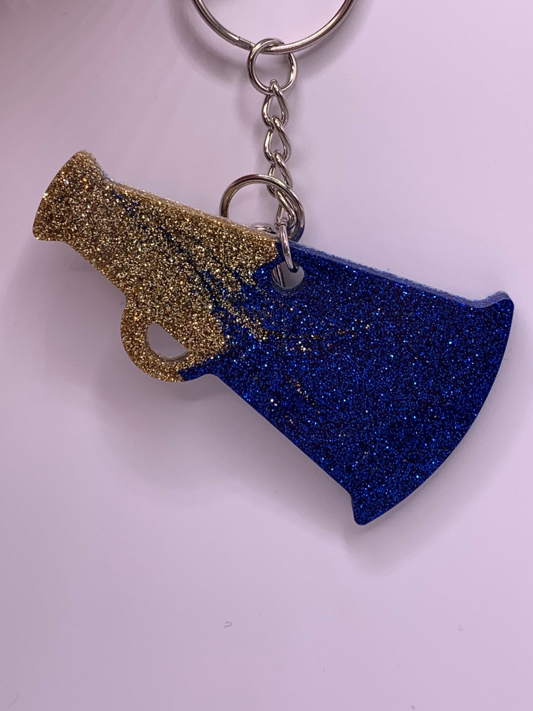 Cheer Megaphone Keychain Etsy