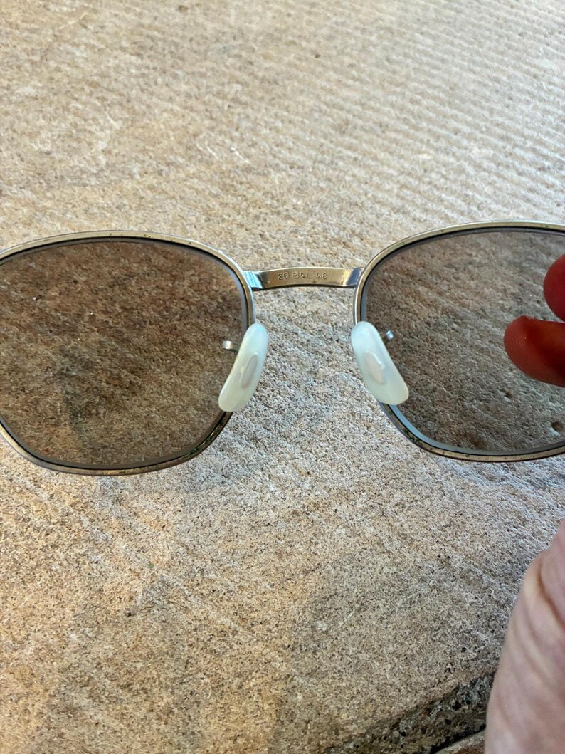 Gafas de sol vintage con patillas de cable (Ray Ban o Bausch & Lomb) imagen 3